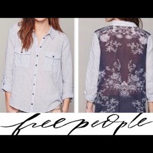Free People Party In the Back hi/low top